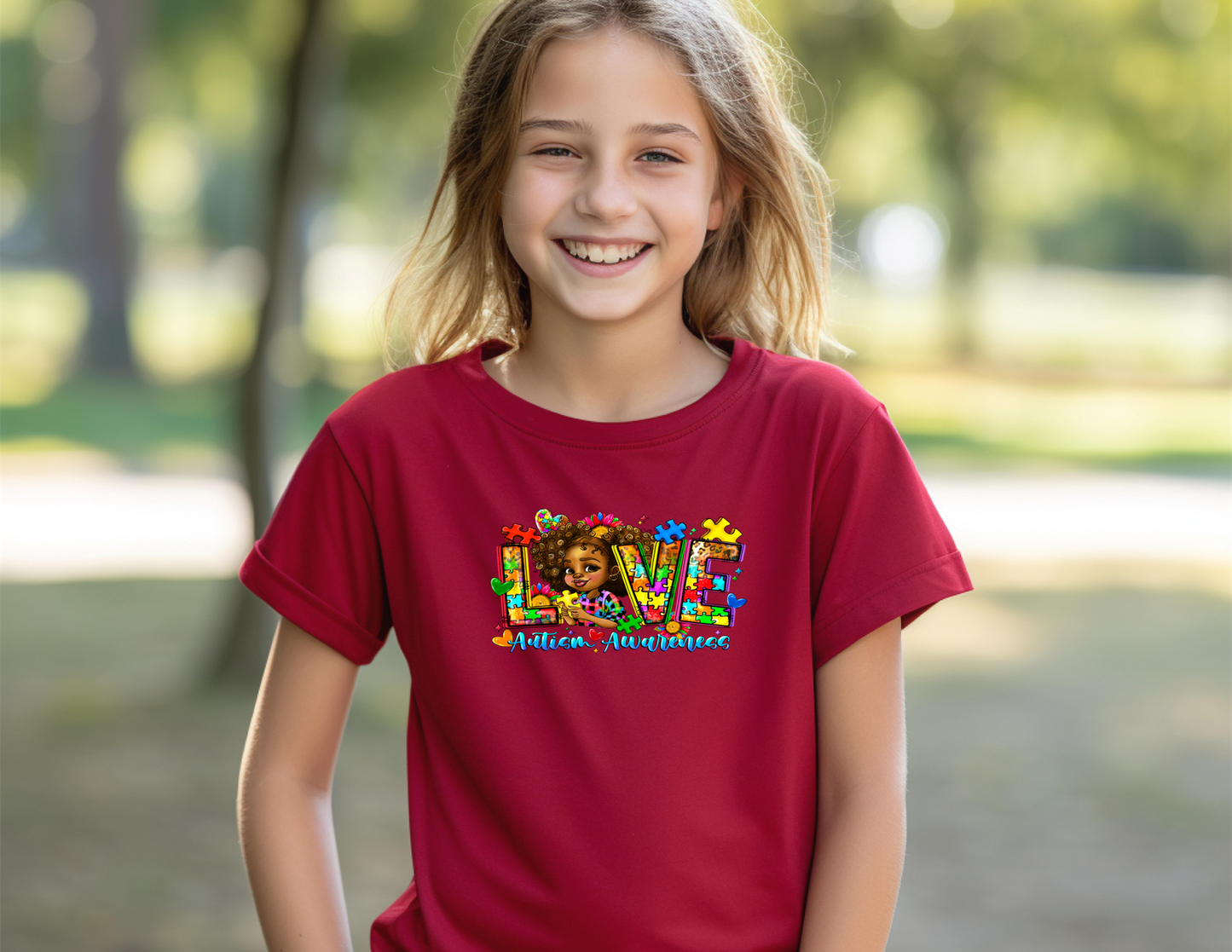 Back to school Short Sleeve T-shirts-AUTISM AWARENESS