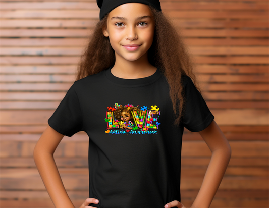 Back to school Short Sleeve T-shirts-AUTISM AWARENESS