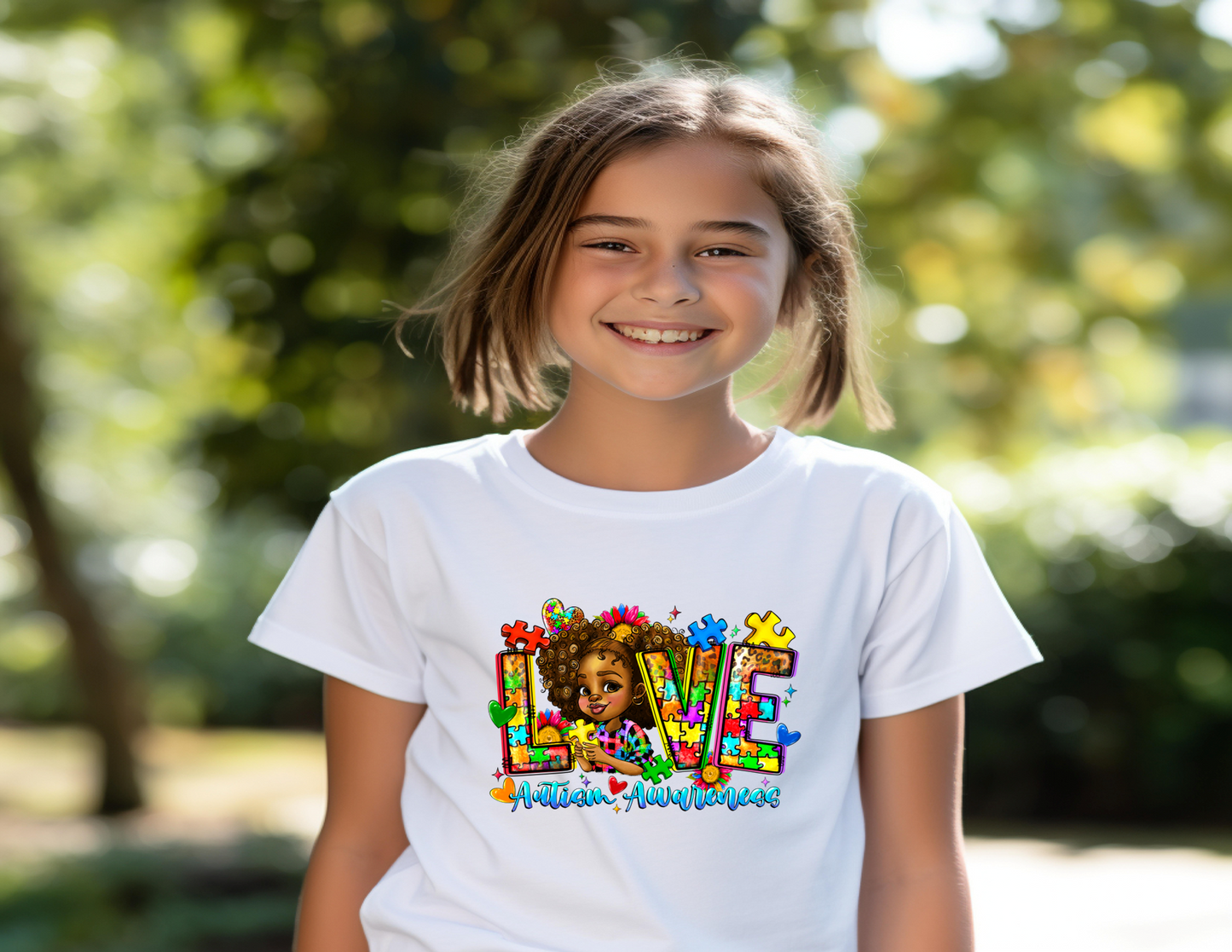 Back to school Short Sleeve T-shirts-AUTISM AWARENESS